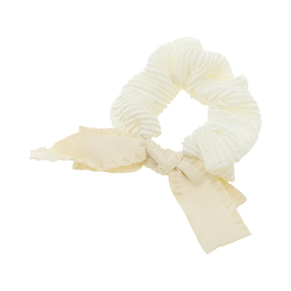 Unique Bargains 1 Pc Grace Hair Scarf Scrunchies Hair Ties Beige