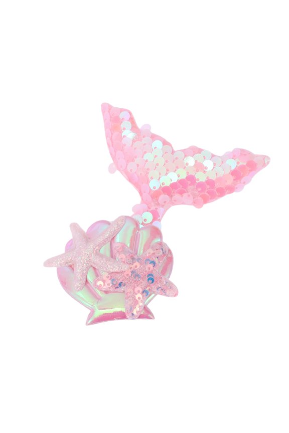 1 Pc Grace Mermaid Hair Clips for Home Pink