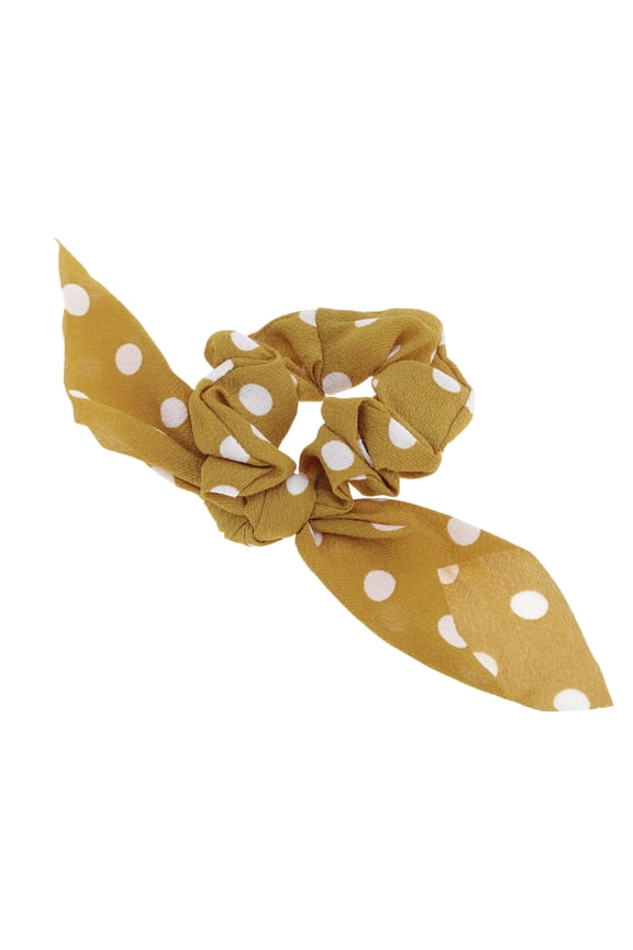 1 Pc Grace Rabbit Ears Hair Ties Hair Bands Yellow