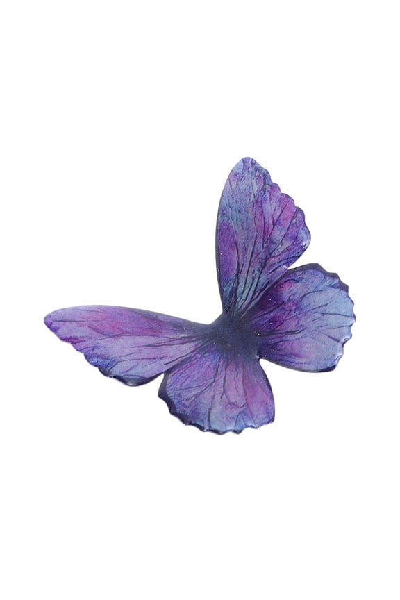 1 Pc Gradient Duckbill Butterfly Hair Clips Hairdo Clip for Home Purple