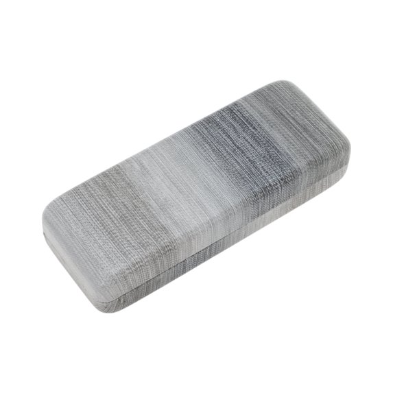 Unique Bargains 1 Pc Gradient EyeGlasses Case Durable Eyeglasses Storage Black Gray