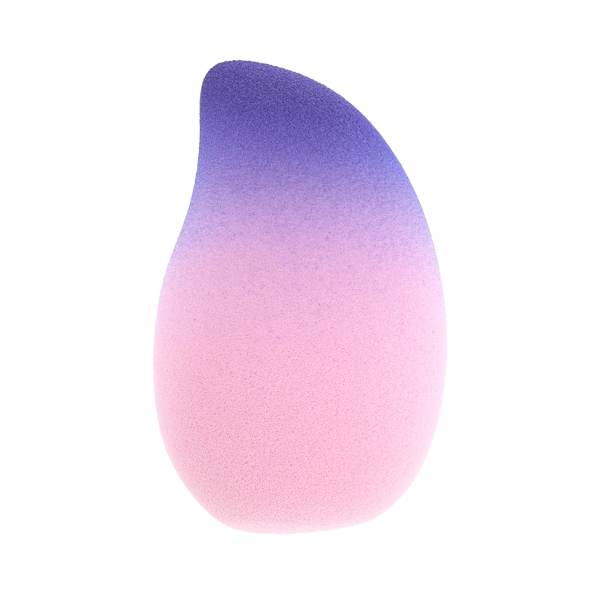 Unique Bargains 1 Pc Gradient Mango Face Makeup Sponge for Makeup Application Pink, Blue