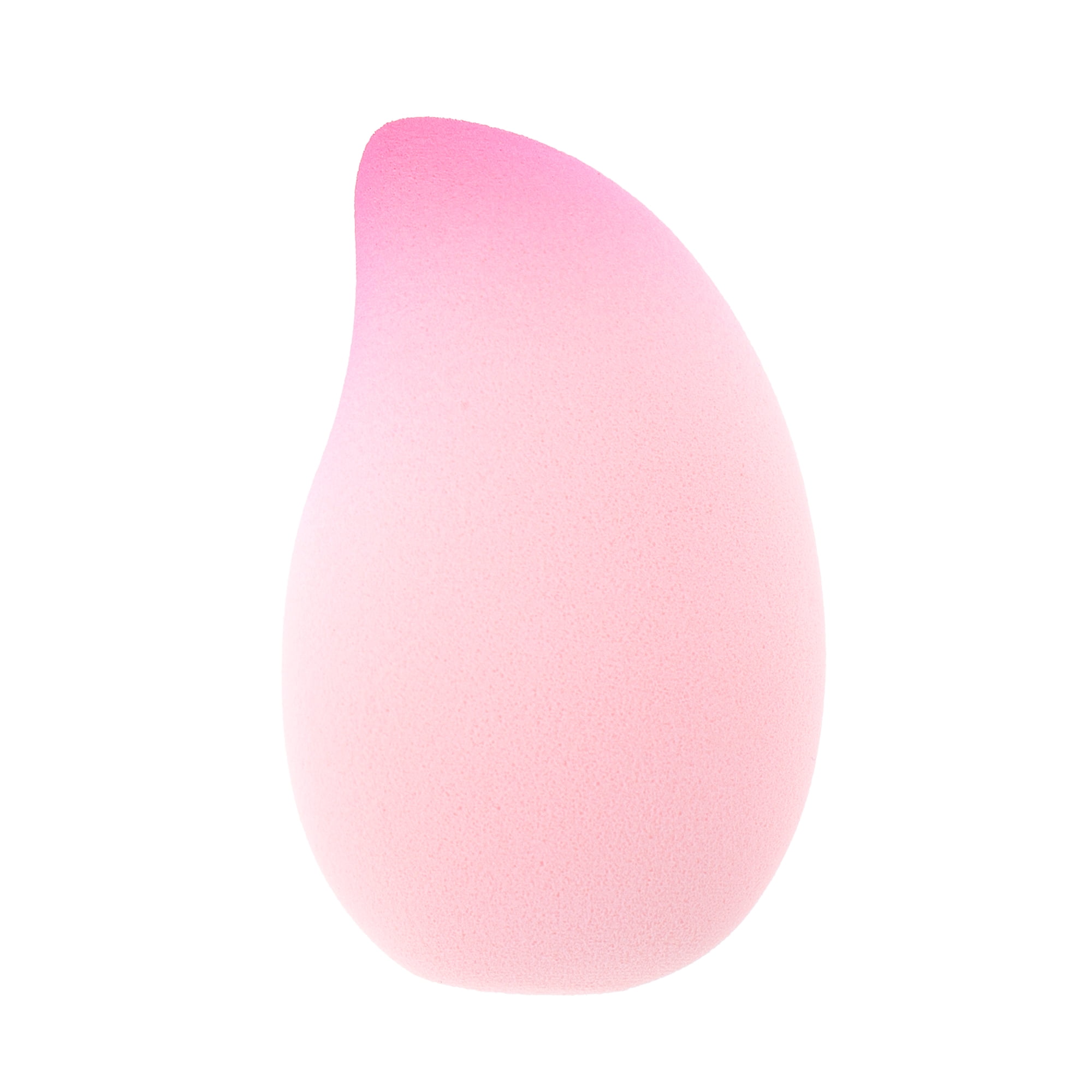Unique Bargains 1 Pc Gradient Mango Face Makeup Sponge for Makeup Application Pink