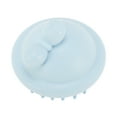 thumbnail image 1 of Unique Bargains 1 Pc Hair Brush Hat-shaped Scalp Scrubber Blue, 1 of 6