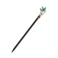 thumbnail image 1 of Unique Bargains 1 Pc Hair Chopstick Classic Leaves Gardenia Hair Hairpin Black White Blue, 1 of 5