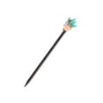 thumbnail image 1 of Unique Bargains 1 Pc Hair Chopstick Classic Leaves Rose Hair Hairpin Black Pink Blue, 1 of 5