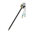 thumbnail image 1 of Unique Bargains 1 Pc Hair Chopstick Classic Retro Style Hair Hairpin Black White Blue, 1 of 5