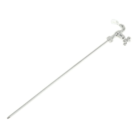 Unique Bargains 1 Pc Hair Chopstick Faucet Hair Hairpin for Women Silver Tone