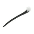 thumbnail image 1 of Unique Bargains 1 Pc Hair Chopstick Flower Hair Hairpin for Women Black White, 1 of 5