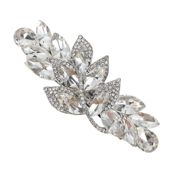 Unique Bargains 1 Pc Hair Clip Durable Large Size White