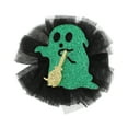 thumbnail image 1 of Unique Bargains 1 Pc Hair Clip Fashion Halloween Duckbill Clip Lace Monster Hair Barrettes Black Green, 1 of 5