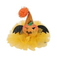 thumbnail image 1 of Unique Bargains 1 Pc Hair Clip Fashion Halloween Hat Duckbill Clip 1 Hair Barrettes Black Yellow, 1 of 5