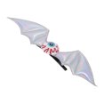 thumbnail image 1 of Unique Bargains 1 Pc Hair Clip Halloween Bat Wing Eyeball Hair Clips for Women Silver Tone, 1 of 5