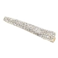 thumbnail image 1 of Unique Bargains 1 Pc Hair Clip Rhinestone Hair Clips Silver Tone White, 1 of 5