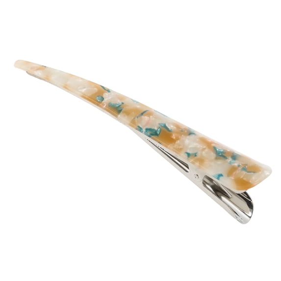 Unique Bargains 1 Pc Hair Clip Texture Pattern Hair Clips Orange