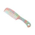 thumbnail image 1 of Unique Bargains 1 Pc Hair Detangling Comb Wide Tooth Anti-Static Hair Supplies Multicolor, 1 of 7