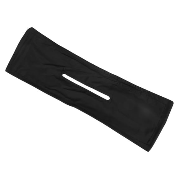 Unique Bargains 1 Pc Hair Disk Solid Color Bun Holder for Women Black