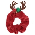 thumbnail image 1 of Unique Bargains 1 Pc Hair Elastics Fashion Christmas Antlers Hair Ties Red, 1 of 5