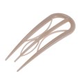 thumbnail image 1 of Unique Bargains 1 Pc Hair Pin U-shaped Hair Accessories 3.94"x1.50" Glossy Pink, 1 of 5