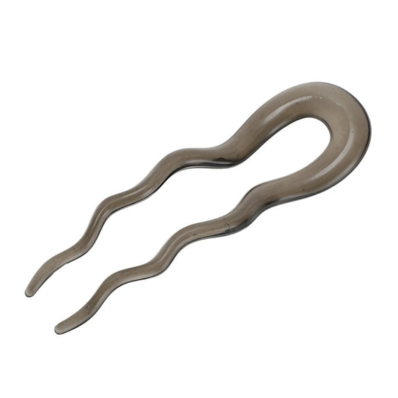 Unique Bargains 1 Pc Hair Pin U-shaped Hair Accessories 5.12"x1.57" Gray