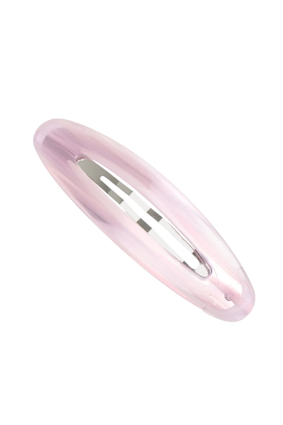 1 Pc Hair Snap Clip Acetate Hair Clips Pink