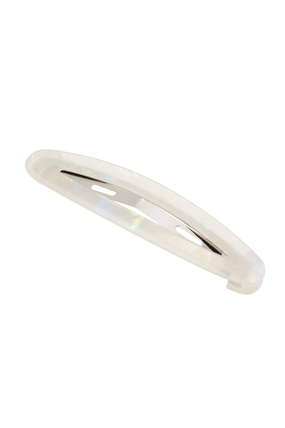 1 Pc Hair Snap Clip Fashion Hair Clips White Colorful