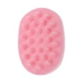 thumbnail image 1 of Unique Bargains 1 Pc Hand Card Hair Shampoo Brush for Head Massage 3.94"x2.83"x2.83" Pink, 1 of 6