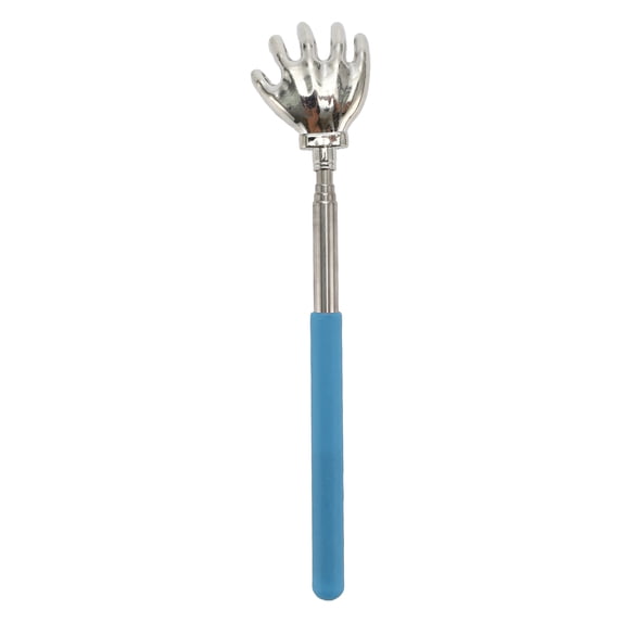 Unique Bargains 1 Pc Hand Shaped Back Scratcher for Easy Use Blue