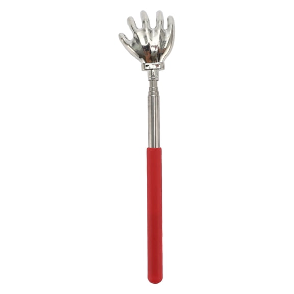 Unique Bargains 1 Pc Hand Shaped Back Scratcher for Easy Use Red