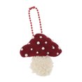 thumbnail image 1 of Unique Bargains 1 Pc Handbag Charm Cute Beaded Chain Handbag Accessories Red Beige, 1 of 6