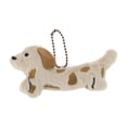 thumbnail image 1 of Unique Bargains 1 Pc Handbag Charm Dog Beaded Chain Handbag Accessories Brown Beige, 1 of 6