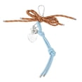 thumbnail image 1 of Unique Bargains 1 Pc Handbag Charm Knot Heart Bag Charm Brown Blue, 1 of 5