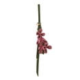 thumbnail image 1 of Unique Bargains 1 Pc Handbag Charm PU Leather Flower Bag Charm Rose Red, 1 of 5