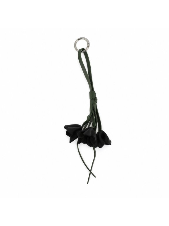 1 Pc Handbag Charms Keychain Osmanthus Bag Accessories Black