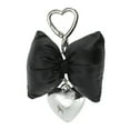 thumbnail image 1 of Unique Bargains 1 Pc Handbag Charms Keychains Bow Heart Buckle Bag Accessories Black, 1 of 5