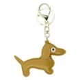 thumbnail image 1 of Unique Bargains 1 Pc Handbag Charms Keychains Dog Keychain Bag Accessories Yellow, 1 of 5
