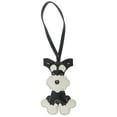 thumbnail image 1 of Unique Bargains 1 Pc Handbag Charms Keychains Dog Lanyard Bag Accessories Black, 1 of 5
