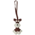 thumbnail image 1 of Unique Bargains 1 Pc Handbag Charms Keychains Dog Lanyard Bag Accessories Wine Red, 1 of 5