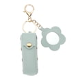 thumbnail image 1 of Unique Bargains 1 Pc Handbag Charms Keychains Durable Flower Mirror Bag Accessories Light Blue, 1 of 6