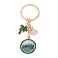 thumbnail image 1 of Unique Bargains 1 Pc Handbag Charms Keychains Fashionable Bag Accessories Green, 1 of 5