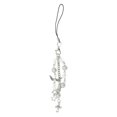 thumbnail image 1 of Unique Bargains 1 Pc Handbag Charms Keychains Five-pointed Star Cross Bag Accessories Silver Tone, 1 of 5