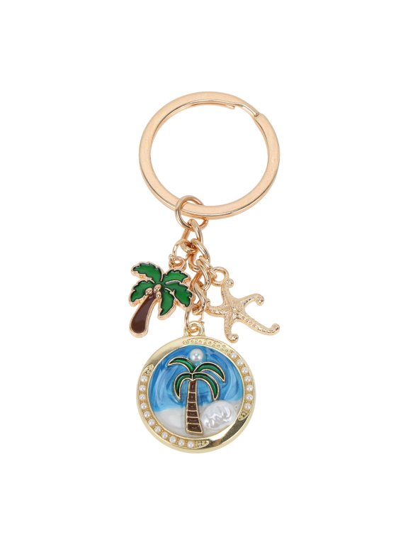 1 Pc Handbag Charms Keychains Portable Bag Accessories Blue Green