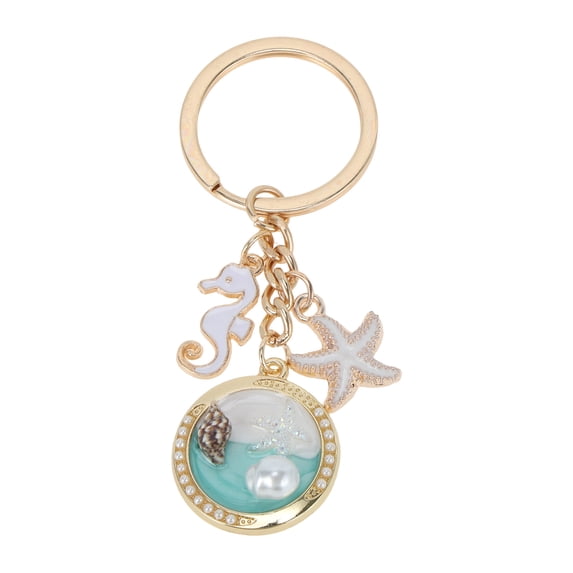 Unique Bargains 1 Pc Handbag Charms Keychains Portable Bag Accessories Green