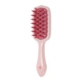 thumbnail image 1 of Unique Bargains 1 Pc Hangable Handle Hair Shampoo Brush for Head Massage 8.27"x2.28"x1.57" Pink, 1 of 6