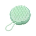 thumbnail image 1 of Unique Bargains 1 Pc Hangable Massage Hair Brush for Head Massage 4.33"x2.76"x1.38" Green, 1 of 6