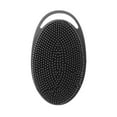 thumbnail image 1 of Unique Bargains 1 Pc Hangable Oval Bath Brush Shower Brush Black, 1 of 6