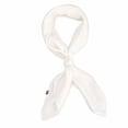 thumbnail image 1 of Unique Bargains 1 Pc Head Scarves Bandana Solid Color Satin Neck Scarf White, 1 of 5