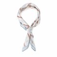 thumbnail image 1 of Unique Bargains 1 Pc Head Scarves Bandana Stripe Neck Scarf Blue Brown, 1 of 5