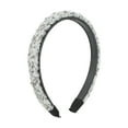 thumbnail image 1 of Unique Bargains 1 Pc Headband Cable Knit Hair Accessories for Women White, 1 of 5