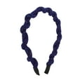 thumbnail image 1 of Unique Bargains 1 Pc Headband Colorful Cable Knit Hair Accessories for Women Dark Blue, 1 of 5